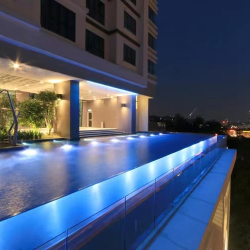 Infinity Pool Design og Infinity Pool Wall Valg