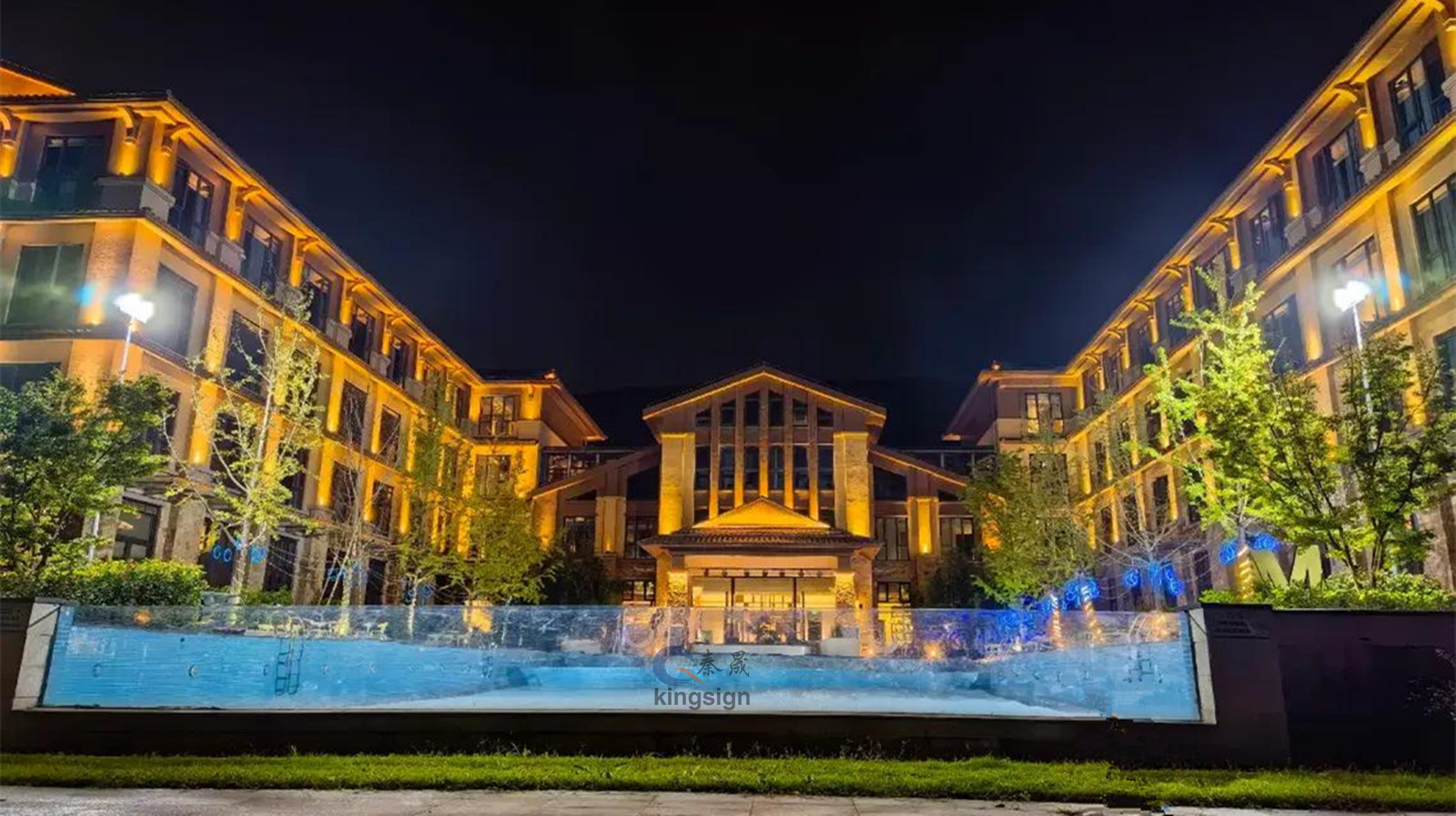 Akrylpanel til Luksus swimmingpoolvindue