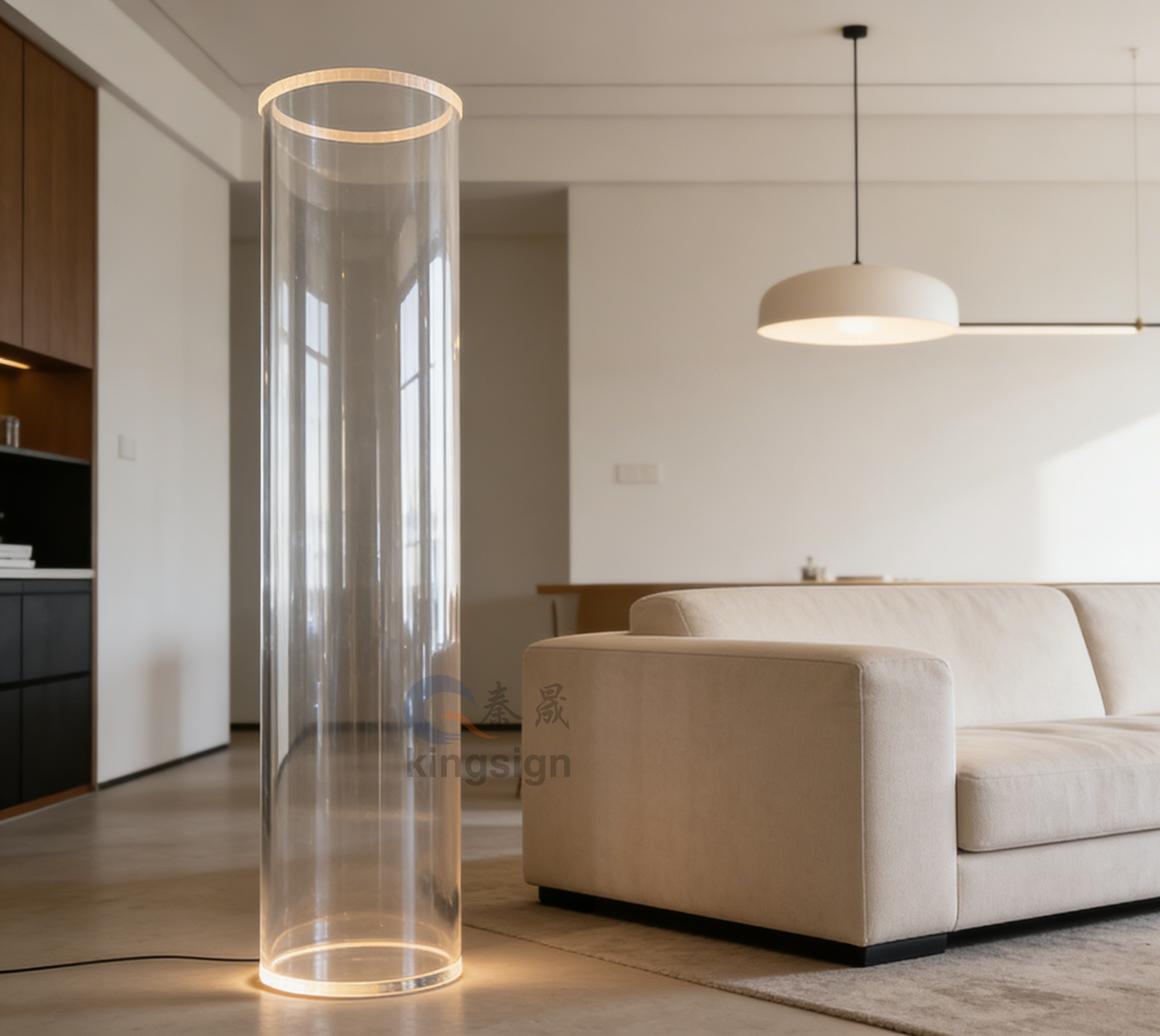 Kingsign akrylrør til globale industri- og designløsninger